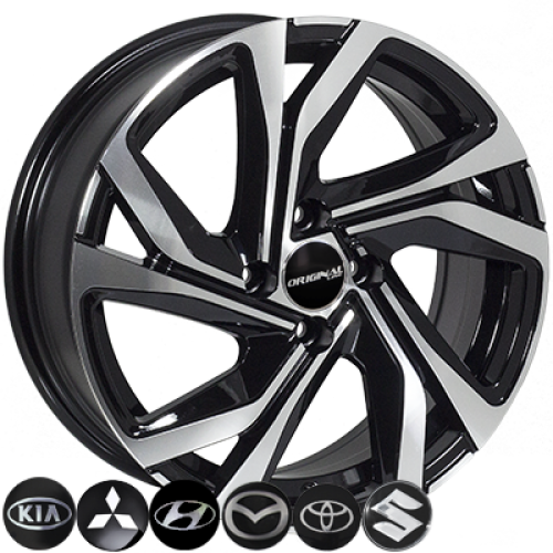 Диски ZW BK5762 BP R16 W6.5 PCD5x114.3 ET45 DIA67.1
